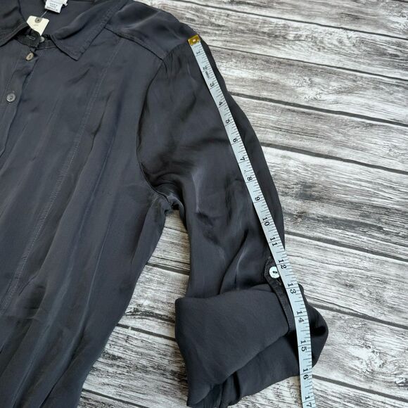 GHOST London Women's Carbon Gunmetal Grey Gray Jumpsuit Romper M Med Medium Long - Picture 15 of 16